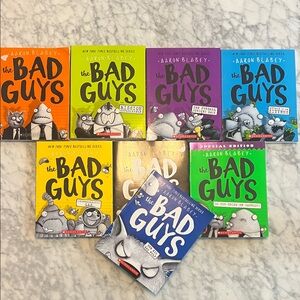 Bad Guys Book Set, 1-7 +9